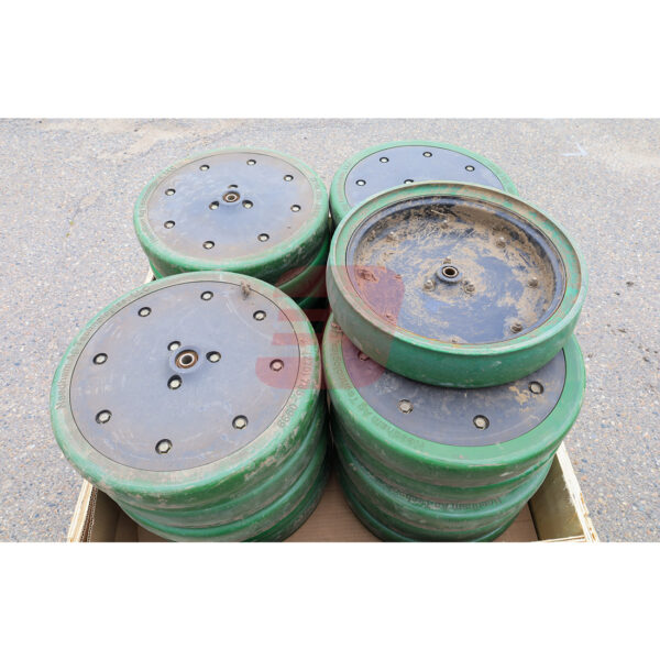 Used 3″ Nylon/Steel Rim Urethane Gauge Wheel