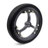 Red E Spoked Rubber Gauge Wheel