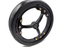 Spoked Rubber Gauge Wheel