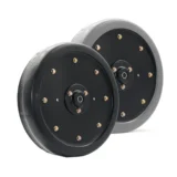 Red E HD Steel/Steel Gauge Wheels