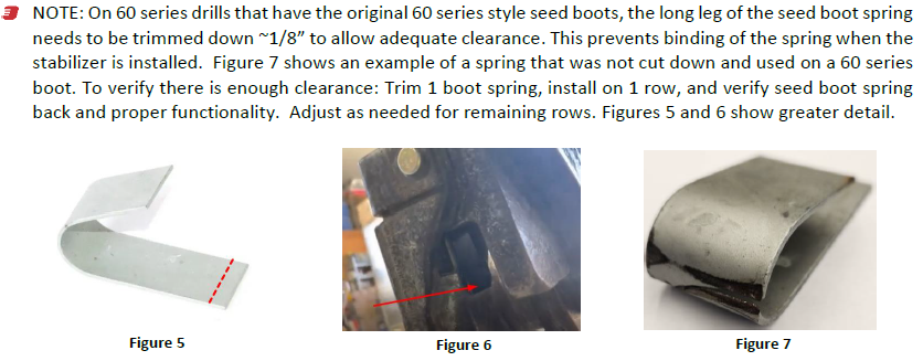 How to trim seed boots