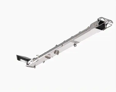 Stainless steel conveyor for John Deere C650