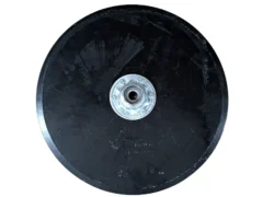 Double row bearing disc opener