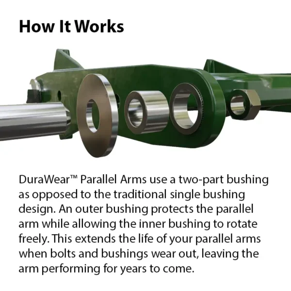 DuraWear™ Parallel Arms - Red E