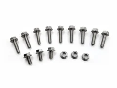 Stainless steel hardware kit for gauge wheels